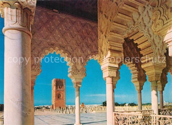 Rabat Marokko Le Mausolee Mohammed V