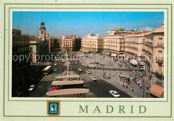 Madrid Spain Puerta del Sol