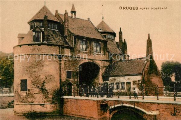 Bruges BRUGGE Belgie Porte d_Ostende