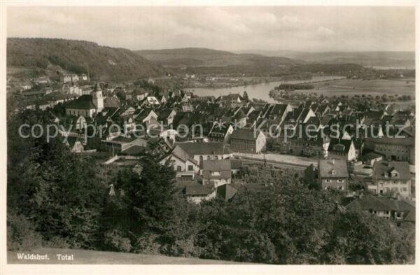 Waldshut-Tiengen Panorama Rheinebene