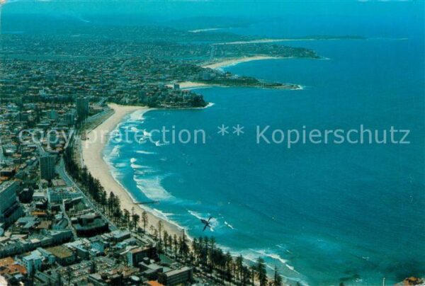 Manly Northern Beaches Aerial view