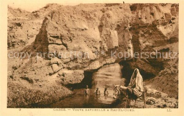 Gabes Voute naturelle a Raz el Oued