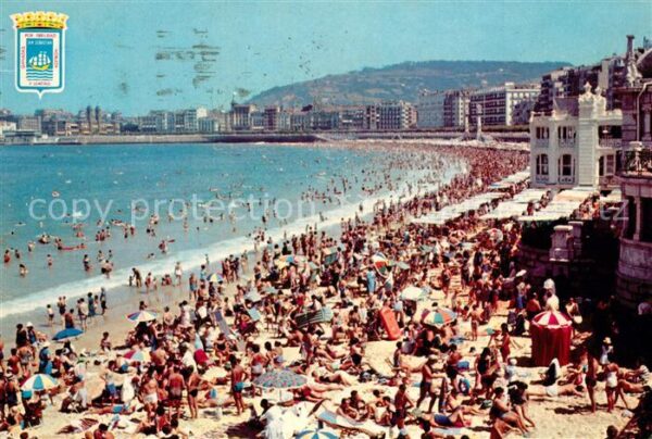 San Sebastian  Pais Vasco ES Playa de la Concha