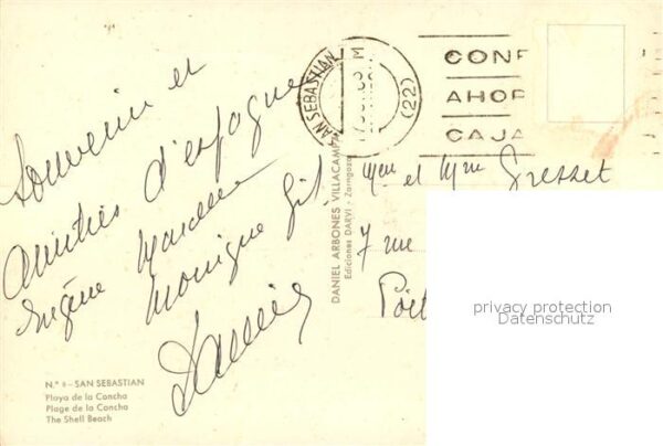 San Sebastian  Pais Vasco ES Playa de la Concha – Bild 2