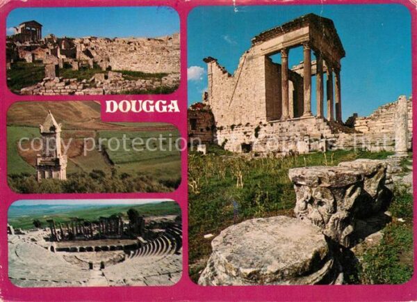 Dougga Ruinen Antike Stätten