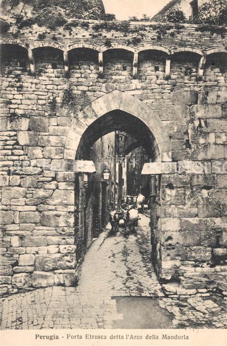 Perugia Porta Etrusca detta L_Arco della Mandor