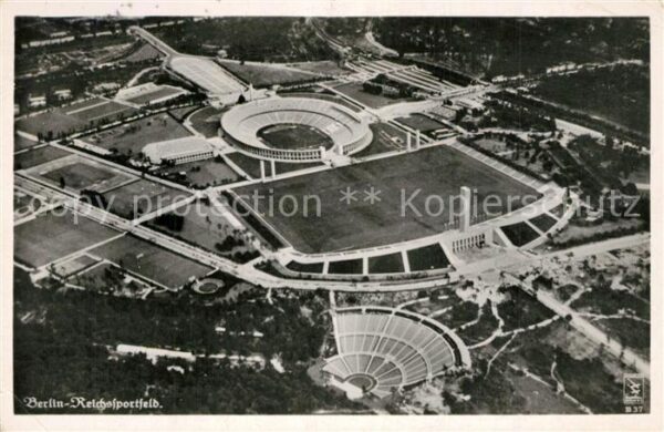 Berlin Fliegeraufnahme Reichssportfeld
