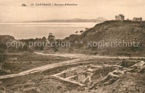 Carthage Karthago Bassins d`Hamilcar