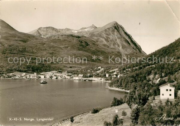 Lyngseidet Partie am Wasser