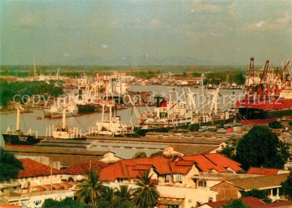 Saigon Port on the Saigon river