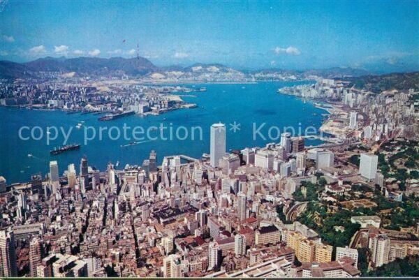 Hong Kong Kowloon from the Peak