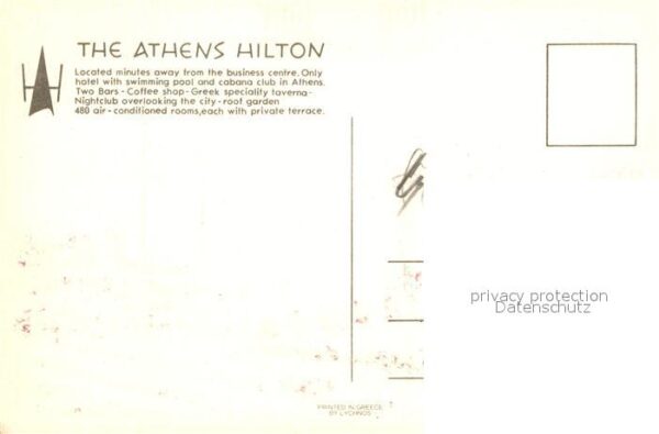 Athens Athen The Athens HiltonHotel – Bild 2