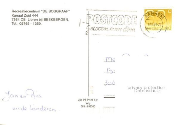 Beekbergen Recreatiecentrum De Bosgraaf Camping Te – Bild 2