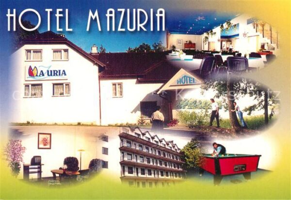 Mragowo Sensburg Hotel Mazuria Restaurant Billard