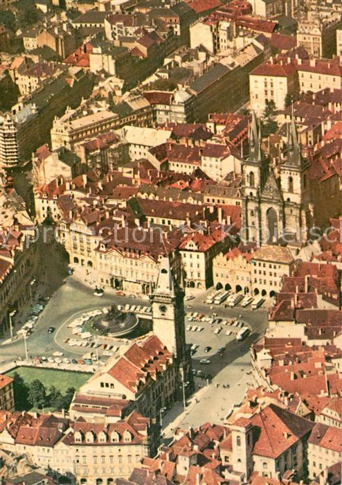 Praha Prahy Prague Altstädter Ring Fliegeraufnahme