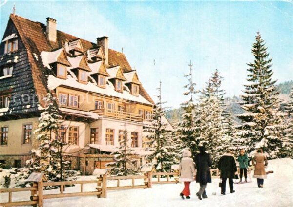Zakopane Na spacerze Spaziergang im Winter Bergh