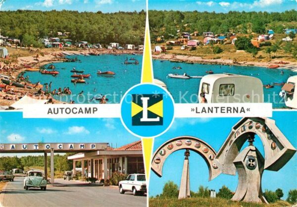 Porec Autocamp Lanterna Strand