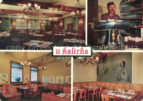 Praha Prahy Prague Restaurace U Kalicha