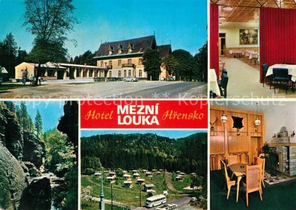 Hrensko Hotel Mezni Louka Jidelna Tiché soutesk