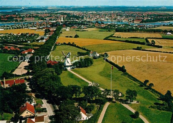Sonderborg Dybbol Molle Düppeler Mühle Fliegeraufn