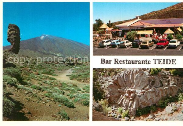 La Orotava Bar Restaurante Teide Felsen Vulkan