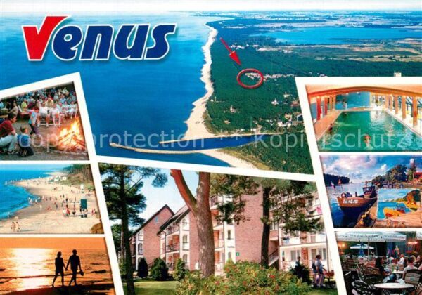 Mrzezyno Ferienresort Venus Hallenbad Strand Son