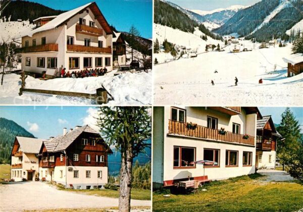 Innerkrems Kremsbruecke Gasthof Raufner Wintersport Alpenpanora