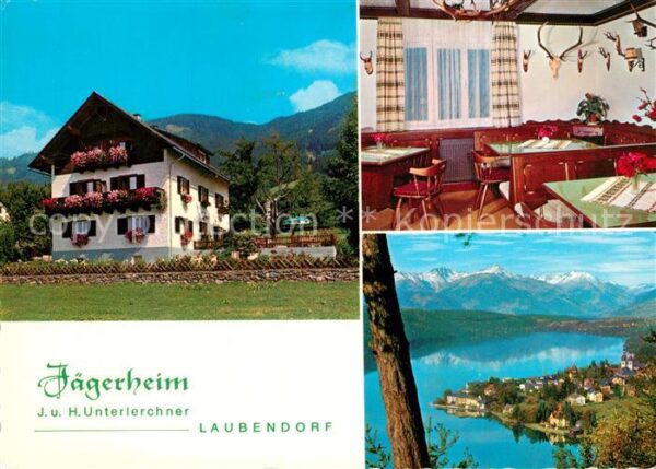 Laubendorf Kaernten Jägerheim Gaststube Millstätter See