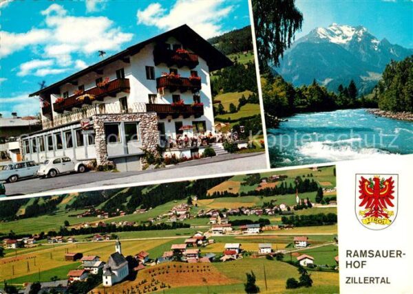 Ramsberg Zillertal Gasthaus Pension Ramsauer Hof Panorama
