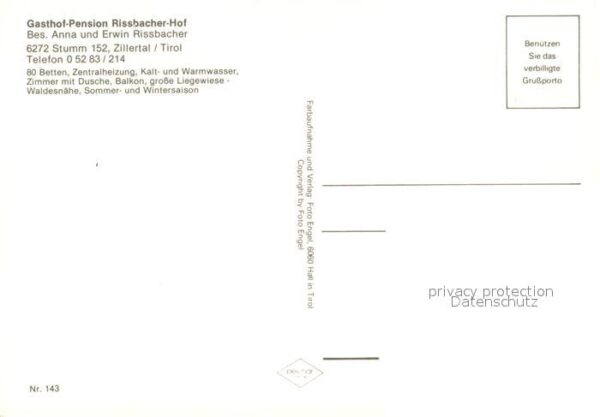 Stumm Zillertal Rissbacher Hof – Bild 2
