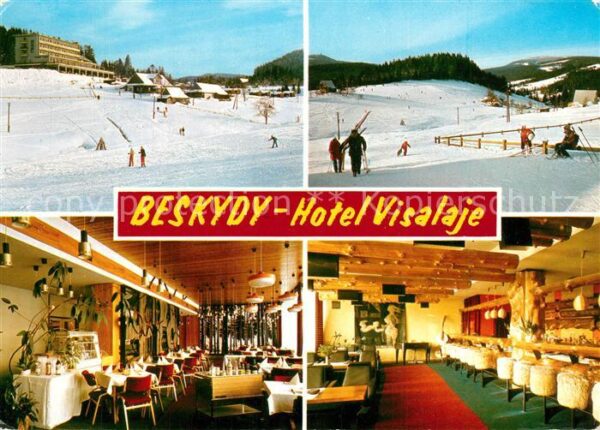 Beskydy Hotel Visalaje Gastraum Bar