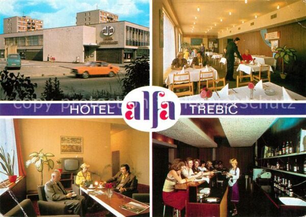 Trebic Trebitsch Hotel Alfa Gastraum Bar
