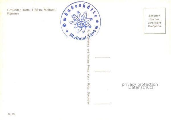 Maltatal Kaernten Gmünder Hütte – Bild 2