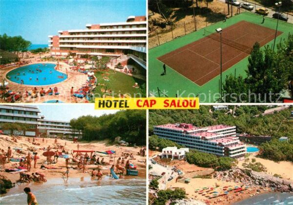 Salou Hotel Cap Salou Strand Tennisplatz Flie