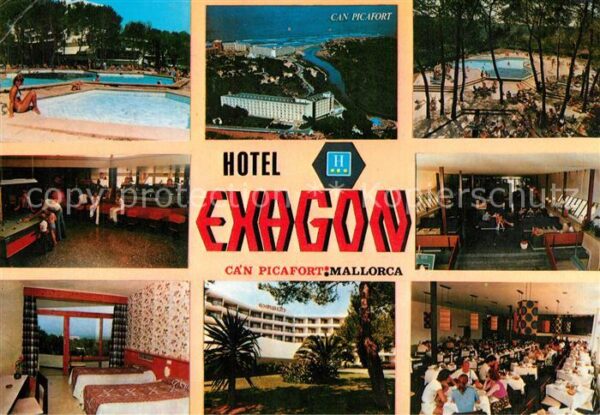 Can Picafort Mallorca Hotel Exagon Swimmingpool Bar Restauran