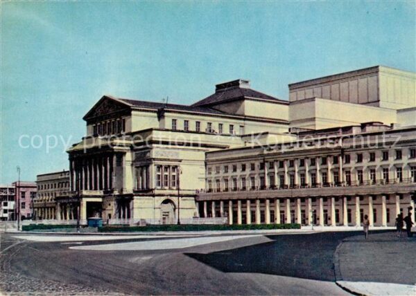 Warszawa The Great Theatre of Opera and Ballet