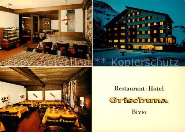 Bivio Restaurant Hotel Grischuna Gasträume