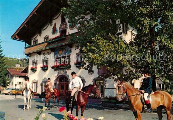 Koessen Tirol Gasthof Post Reiter