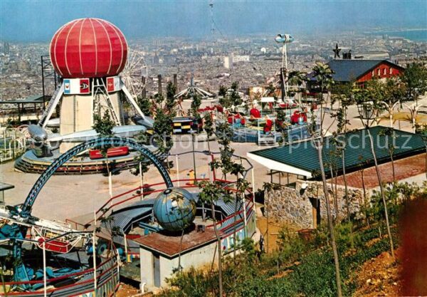 Barcelona Cataluna Parque de Atracciones en Montjuich