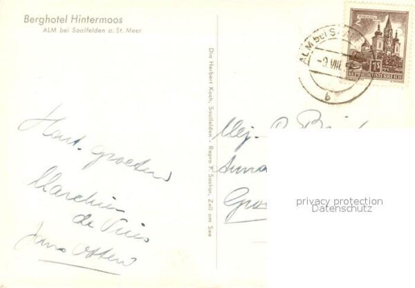Alm Saalfelden Berghotel Hintermoos – Bild 2