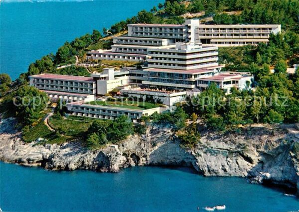 Gargano Faro Hotel Fliegeraufnahme