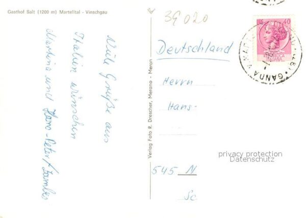 Martelltal Gasthof Salt – Bild 2