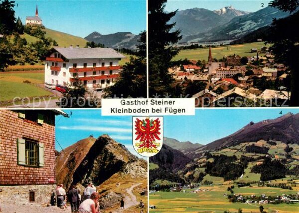 Kleinboden Fuegen Gasthof Steiner Panorama