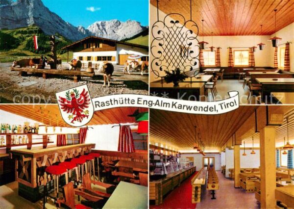 Eng Hinterriss Tirol Rasthütte Eng Alm Gasträume Bar