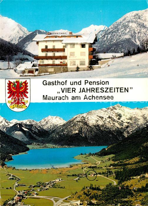 Maurach Achensee Gasthof Pension Vier Jahreszeiten Panor