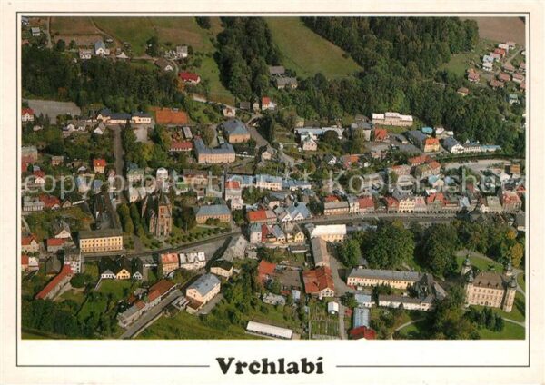 Vrchlabi Fliegeraufnahme