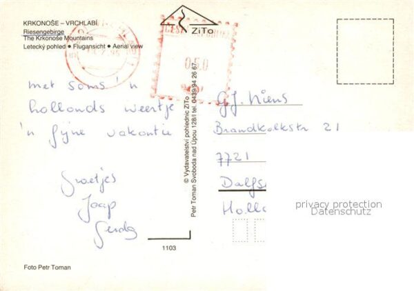Vrchlabi Fliegeraufnahme – Bild 2