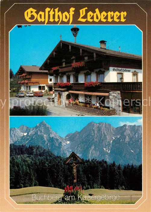 Buchberg Tirol Gasthof Lederer Wegekreuz Kaisergebirge