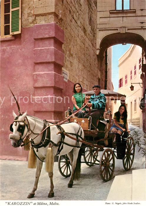 Malta Karozzin at Mdina