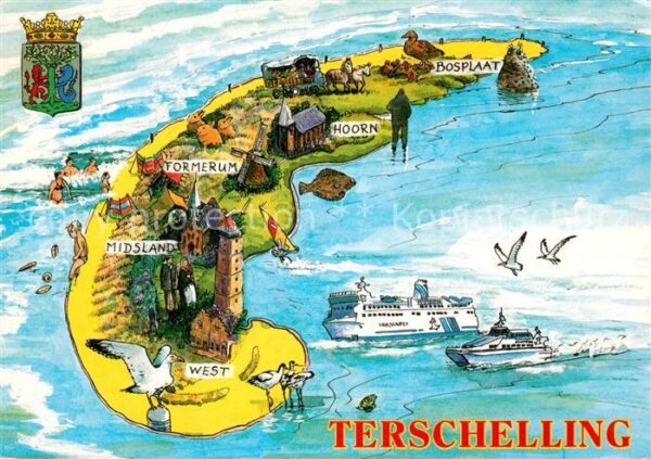 Terschelling Illustration